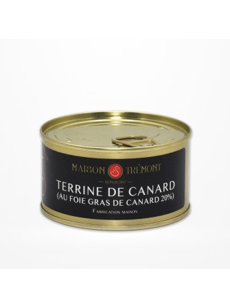 TERRINE DE CANARD au FOIE GRAS - 200 g