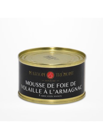 MOUSSE DE FOIE DE VOLAILLE À L’ARMAGNAC