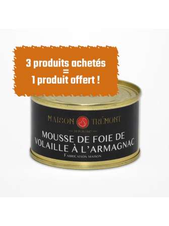 MOUSSE DE FOIE DE VOLAILLE À L’ARMAGNAC