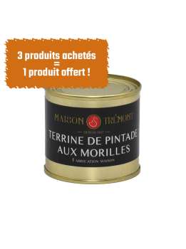TERRINE DE PINTADE AUX MORILLES
