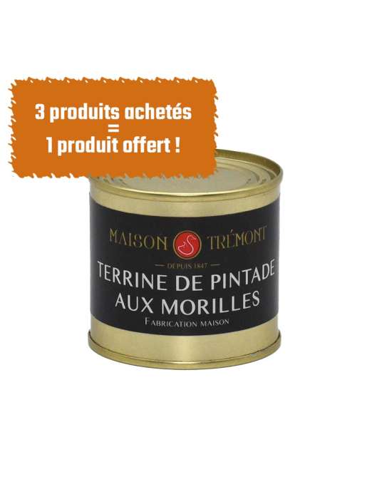 TERRINE DE PINTADE AUX MORILLES TERRINE DE PINTADE AUX MORILLES