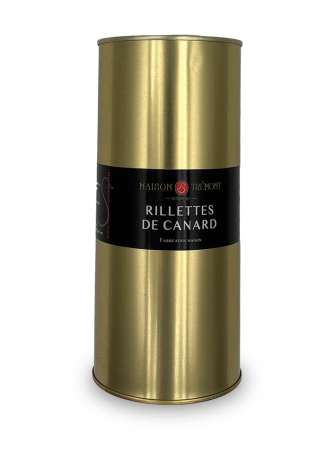 Rillettes de canard en conserve de 1.8 kg