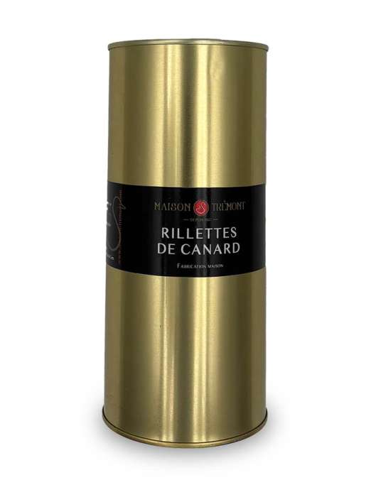 Rillettes de canard en conserve de 1.8 kg