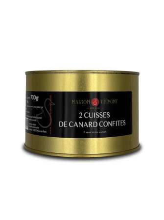 2 Cuisses de canard confites  - 1 kg