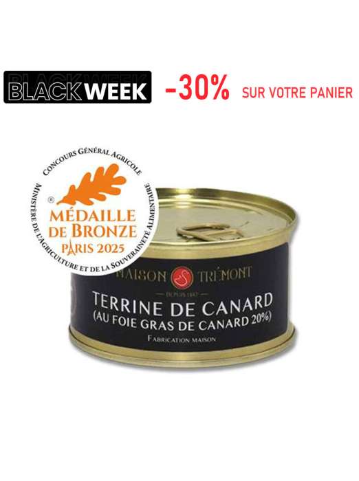 Terrine de Canard au Foie Gras - 200 g