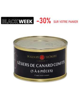 Gésiers de canard confits - 400 g