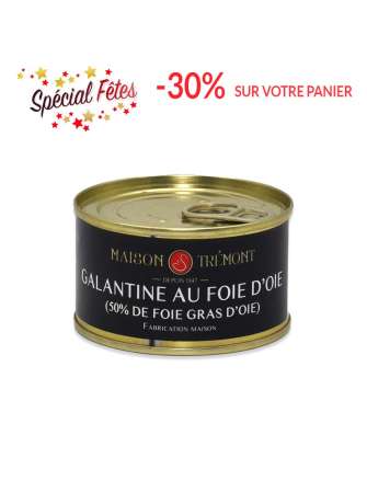 GALANTINE AU FOIE D'OIE - 125 g