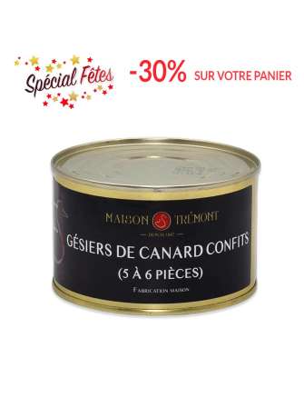 Gésiers de canard confits -...