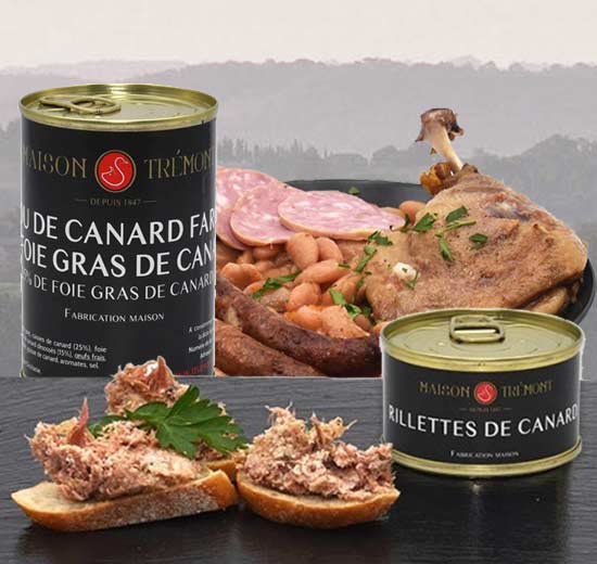 Conserves, pâtés, terrines, confits - Maison Trémont